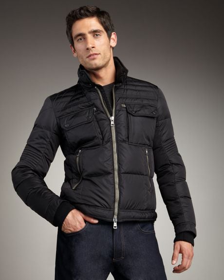 Moncler Edouard Racer Jacket in Black for Men | Lyst