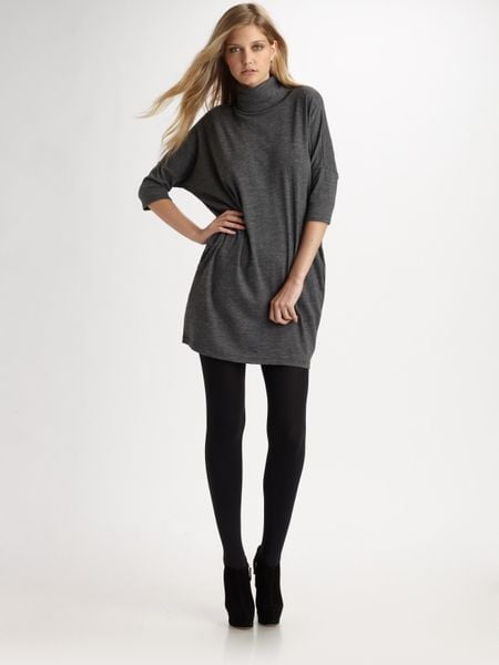 dkny wool dress