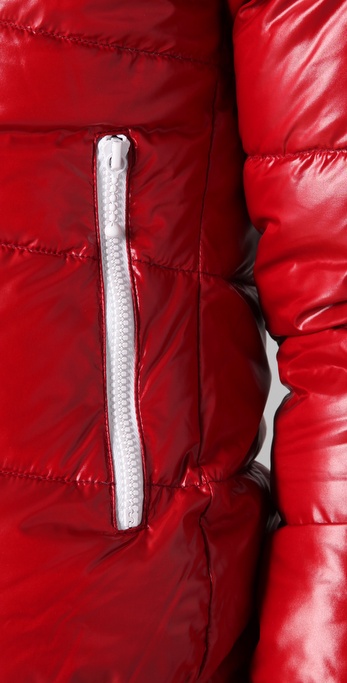 Lyst - Duvetica Thia Packable Down Puffer Coat in Red