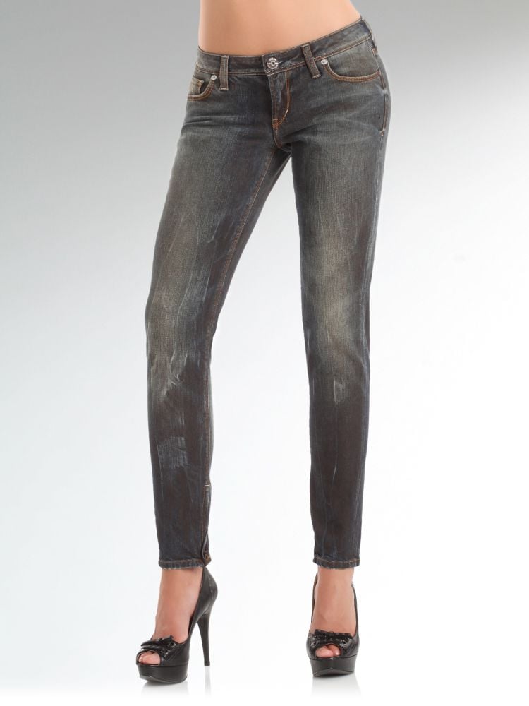 Guess Beverly Skinny Jeans in Blue (vintage blue) | Lyst