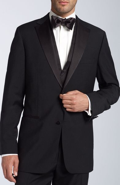 Hugo Boss Boss Black Three Piece Tuxedo in Black for Men | Lyst