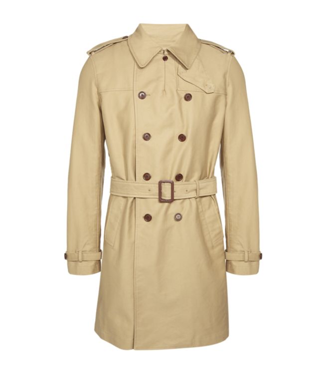 Ps By Paul Smith Trench Coat in Beige for Men (camel) | Lyst