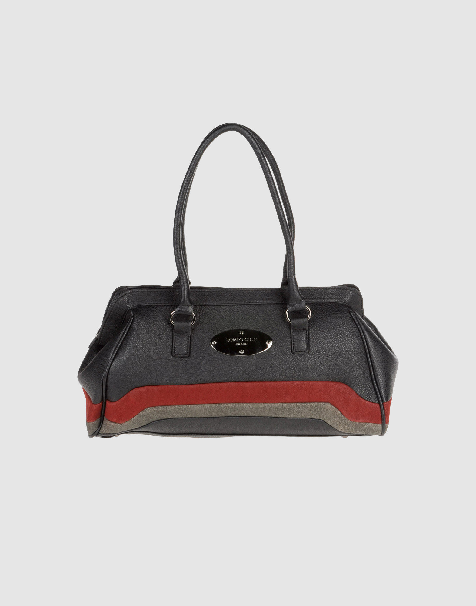 Romeo Gigli Large Leather Bags in Black | Lyst