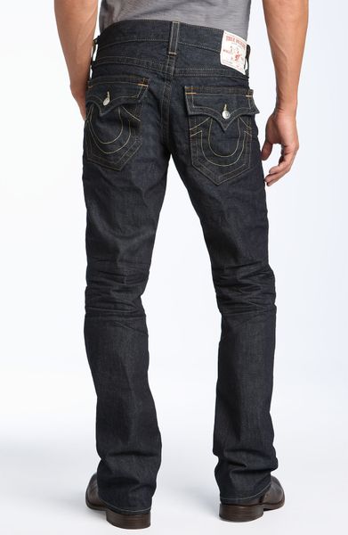 True Religion Ricky Straight Leg Jeans in Blue for Men (inglorious) | Lyst