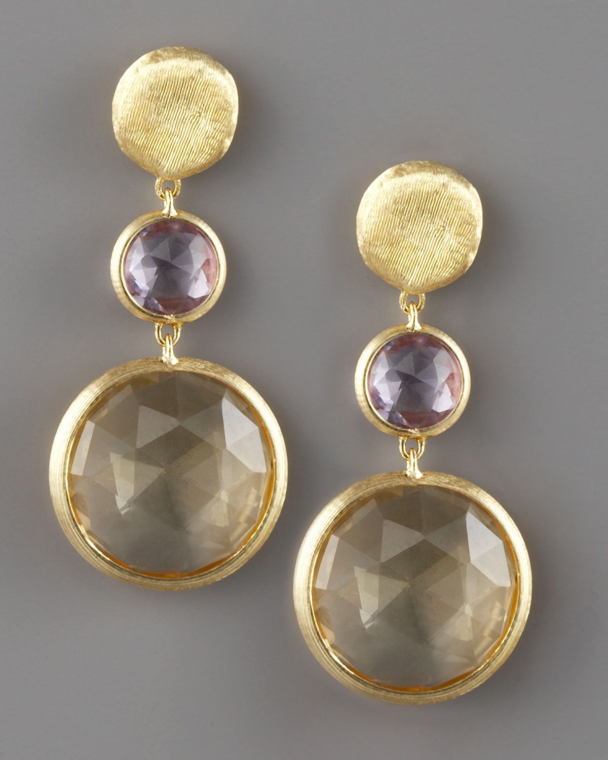 Lyst Marco Bicego Jaipur Drop Earrings Citrine Gallery
