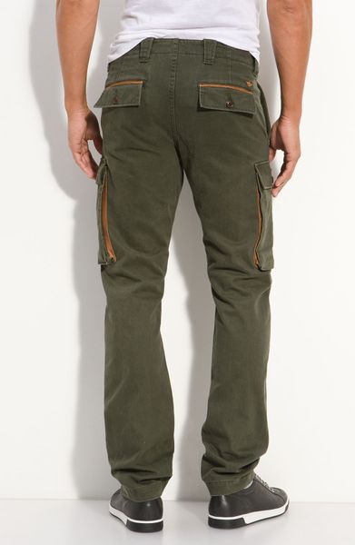 Dockers Slim Fit Cargo Pants in Green for Men (dark olive) | Lyst