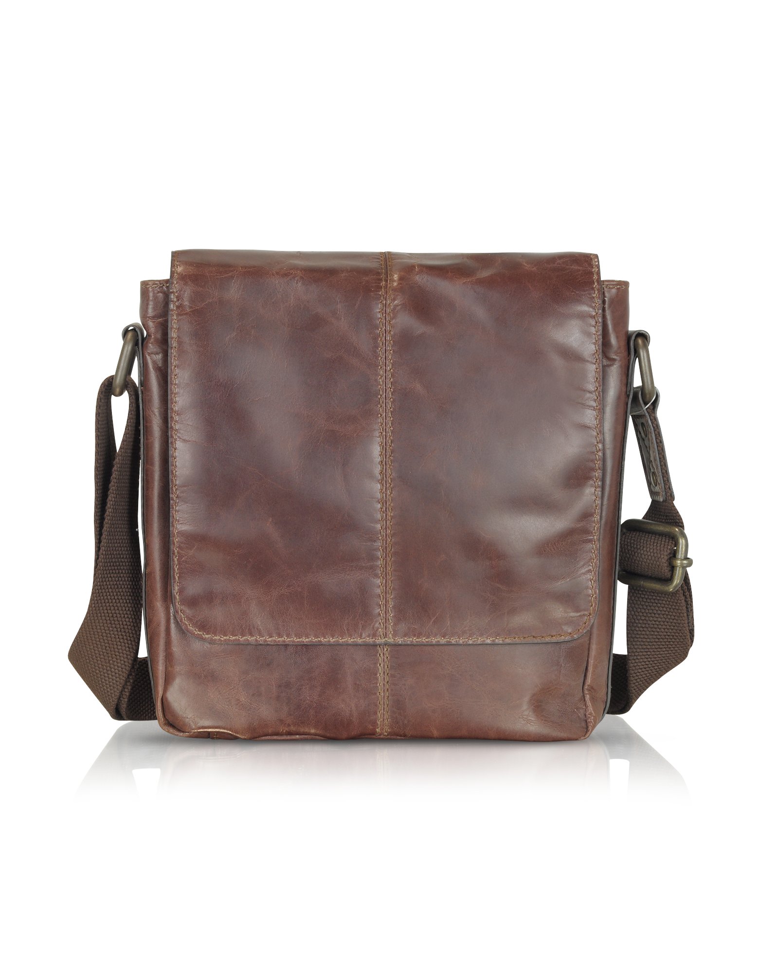 Lyst - Fossil Jackson - Bomber Leather City Bag in Brown for Men