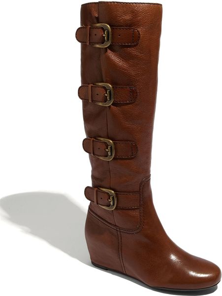 Franco Sarto Imply Boot in Brown (brandy) | Lyst