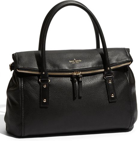 Kate Spade Cobble Hill Small Leslie Satchel in Black | Lyst