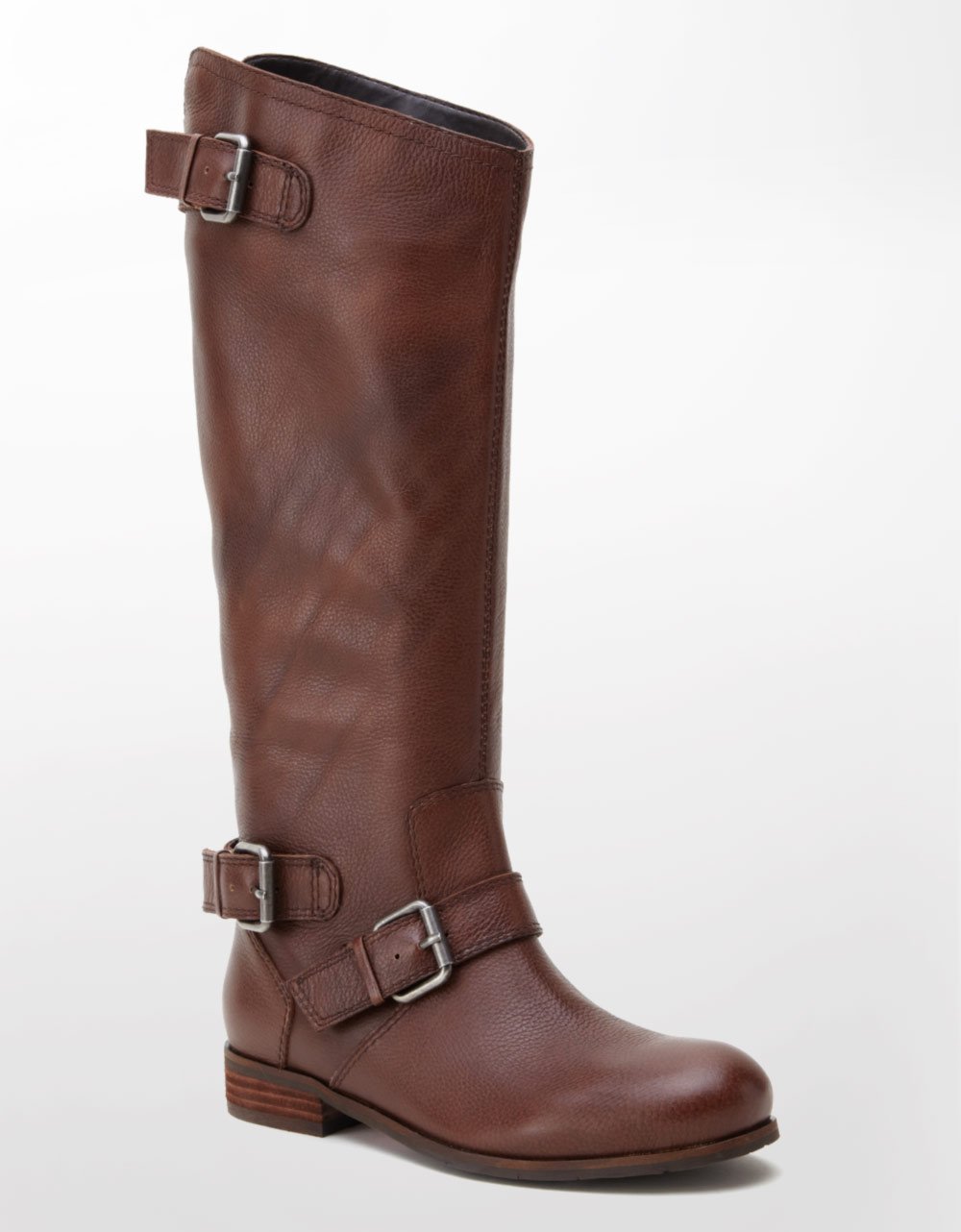 Dv By Dolce Vita Zela Tall Leather Boots in Brown (brown leather) | Lyst