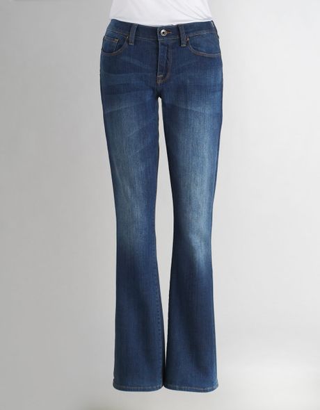 Lucky Brand Sofia Boot Cut Jeans in Blue (rose) | Lyst