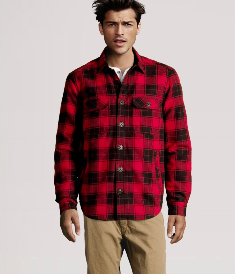 Collection 99+ Pictures What To Wear With A Red And Black Flannel ...