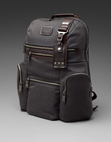 Tumi Alpha Bravo Knox Backpack in Black for Men (anthracite) | Lyst