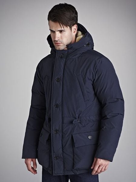 Scotch & Soda Mountain Parka Jacket Night in Blue for Men | Lyst