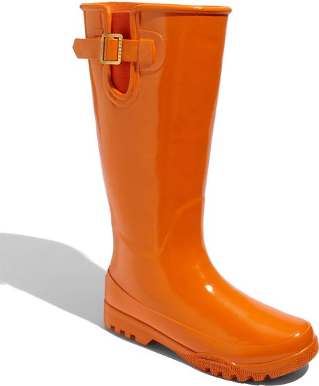 Sperry Top-sider Pelican Tall Rain Boot (women) in Orange | Lyst