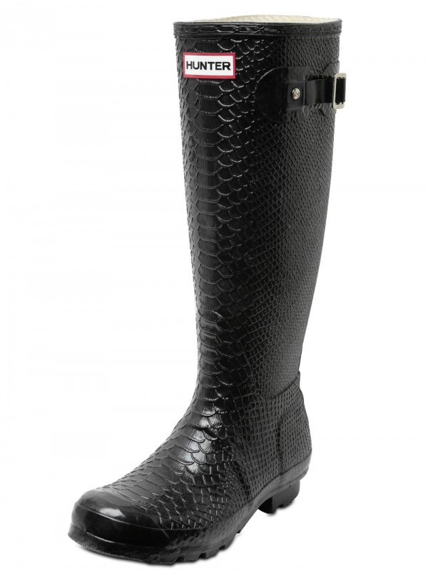 snakeskin print combat boots