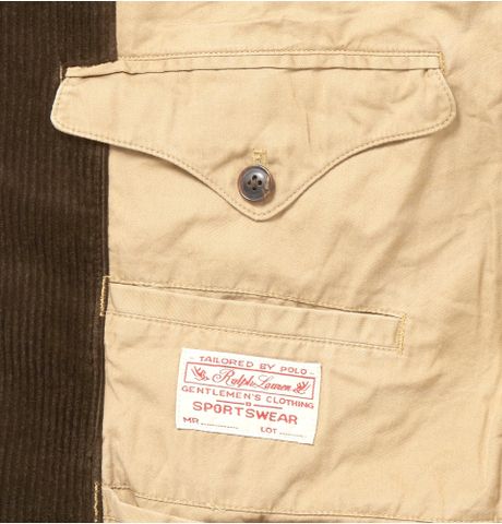 Polo Ralph Lauren Leede Corduroy Jacket in Brown for Men | Lyst