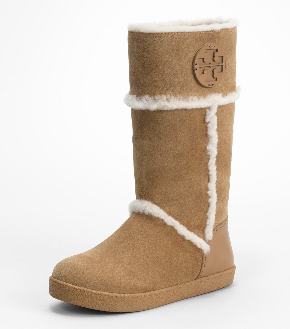 tory burch fur shoes