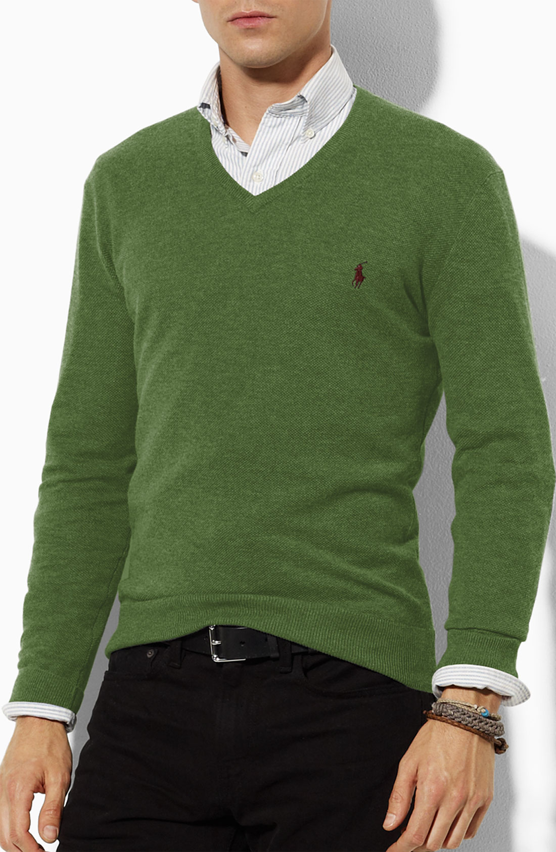 Polo Ralph Lauren Sweater in Green for Men (shamrock heather) | Lyst