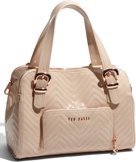 Ted Baker Kayler Quilted Tote in Beige (natural) | Lyst