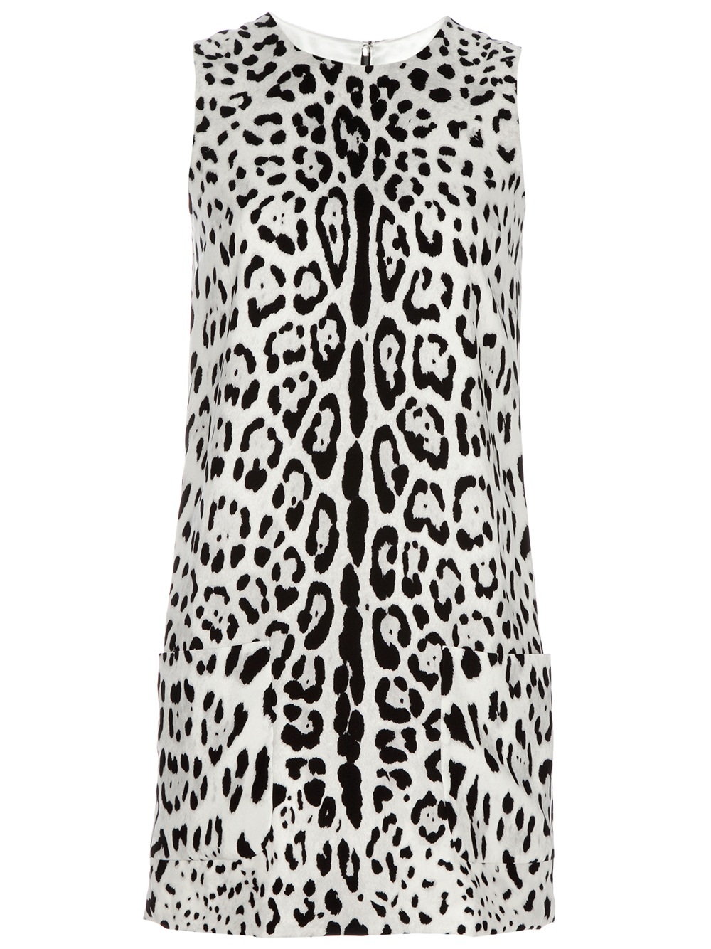 Dolce & Gabbana Leopard Print Dress in Animal (leopard) | Lyst