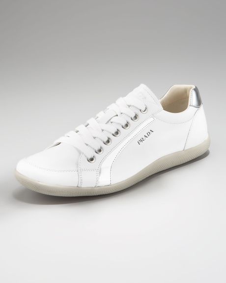 Prada Low-top Sneaker, White in White for Men | Lyst
