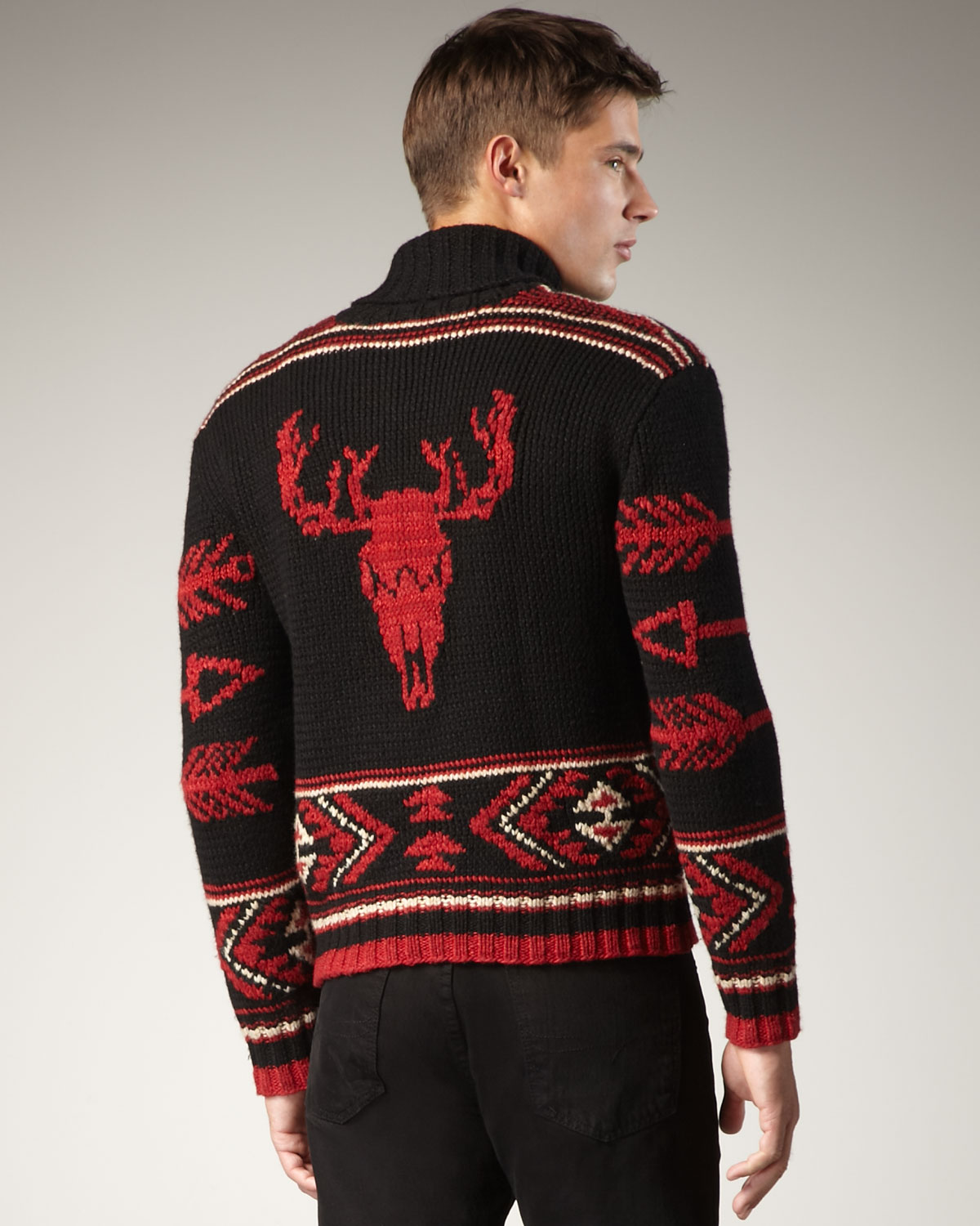 deer sweater men