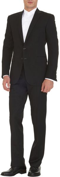 Ralph Lauren Black Label Two-Button Anthony Suit in Black for Men | Lyst