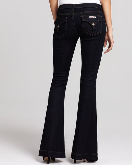 Ash Hudson Ferris Flare Jeans in Chelsea Wash in Black (chelsea) | Lyst