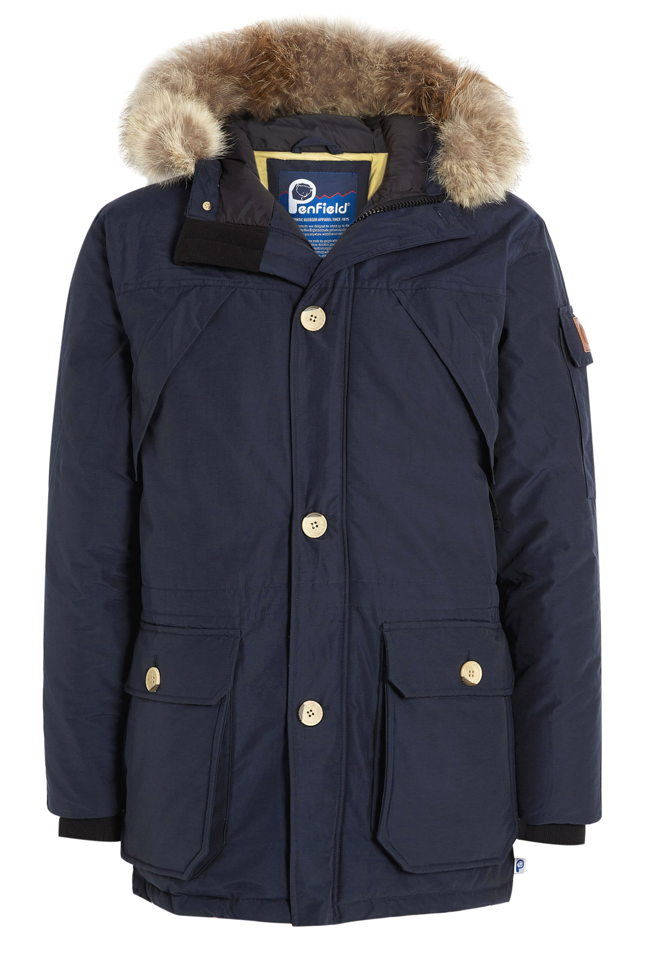 Penfield Navy Arctic Expedition Hoosan Parka in Blue for Men (navy) | Lyst