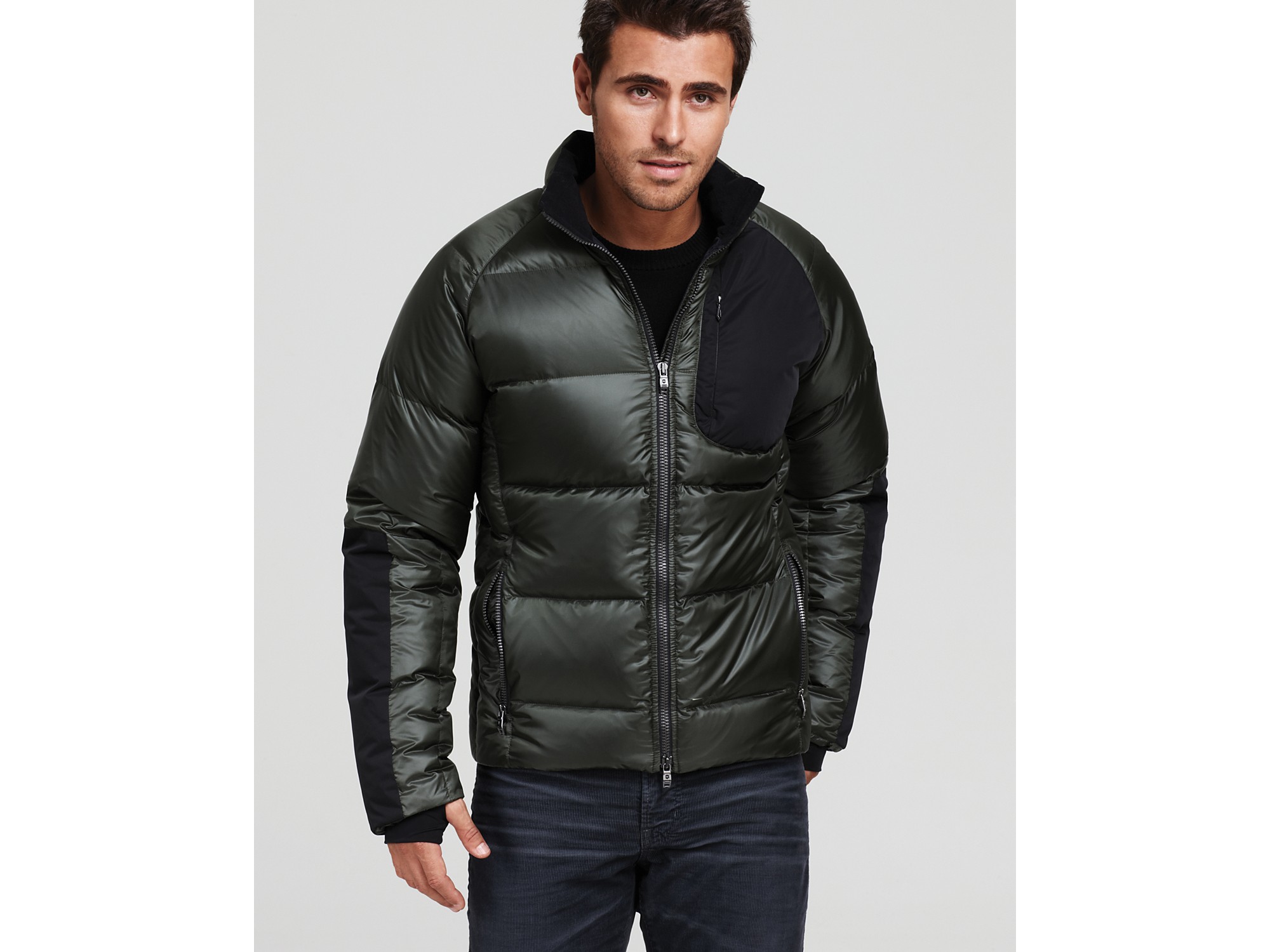 Lyst - Victorinox Down Jacket in Green for Men