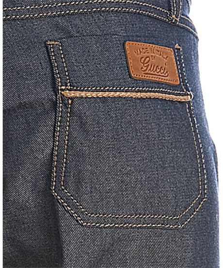 Gucci Blue Denim 5-pocket Skinny Fit Jeans in Blue for Men (denim) | Lyst