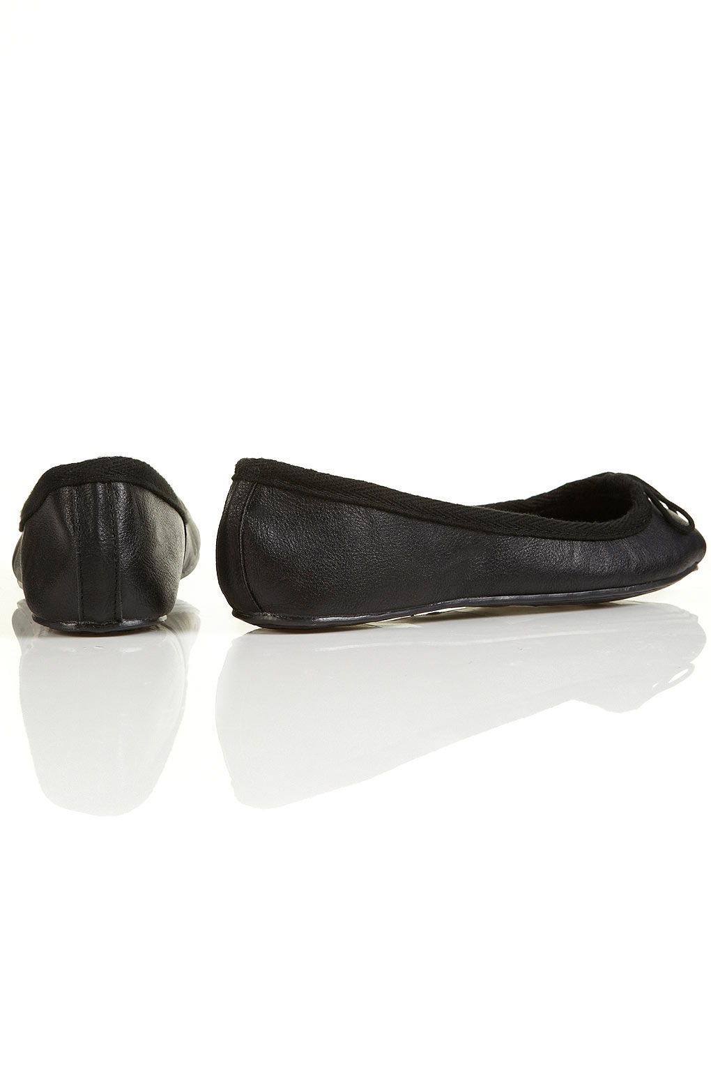 topshop vibrant ballet pumps