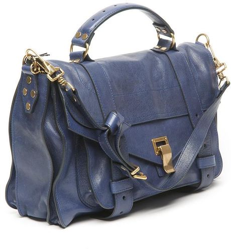 Proenza Schouler Ps1 Medium Shoulder Bag in Blue (midnight) | Lyst