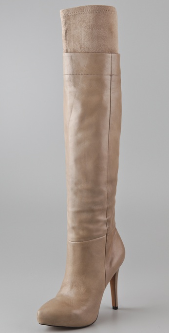 knee top boots