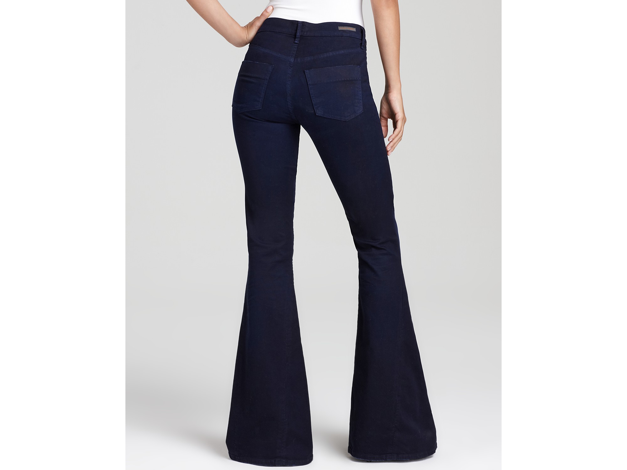 Lyst - Ash Citizens Of Humanity Angie Super-flare Jeans in Midnight ...