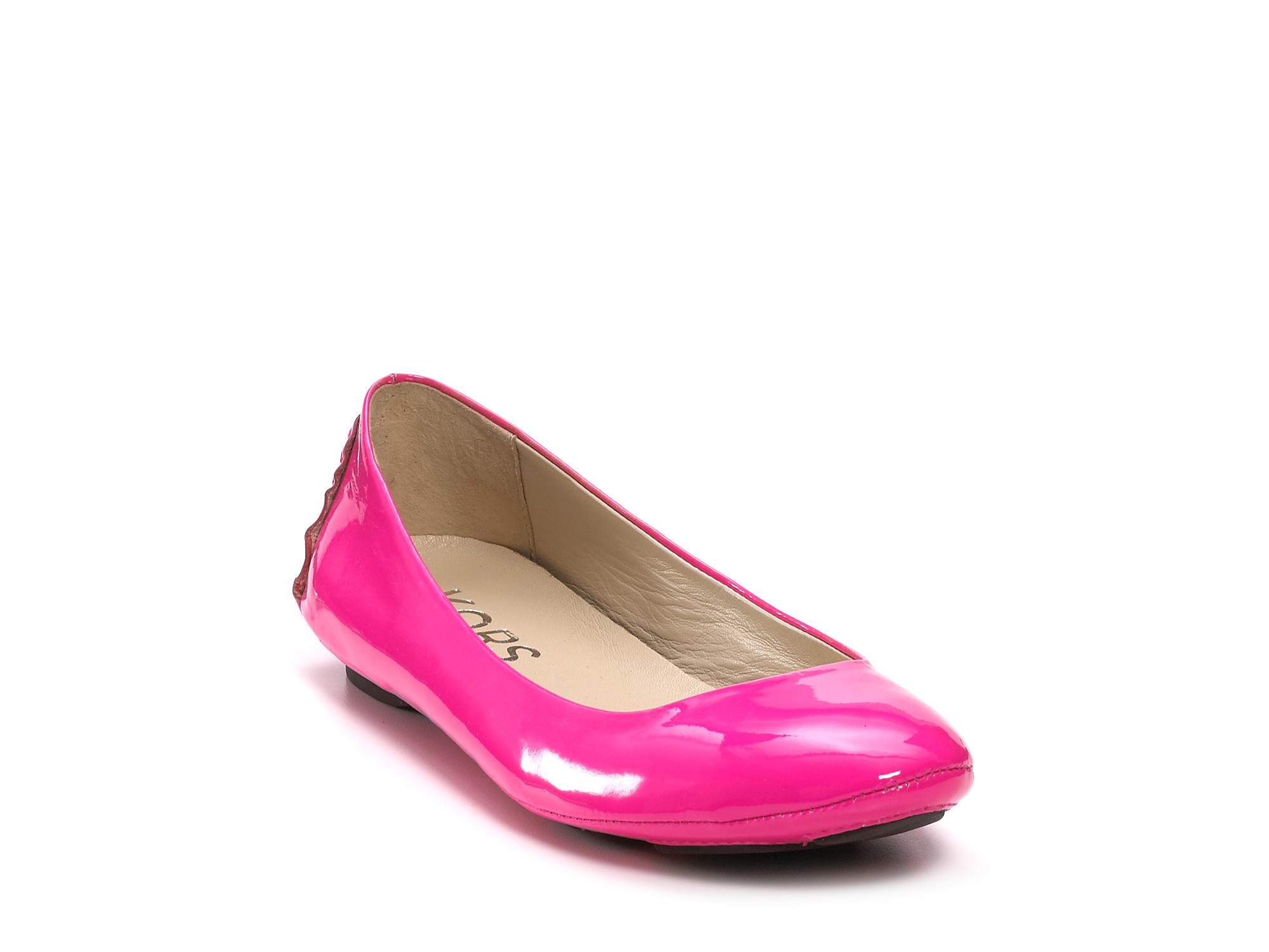 Michael Kors Kors Odette Flats in Pink (neon pink patent) | Lyst