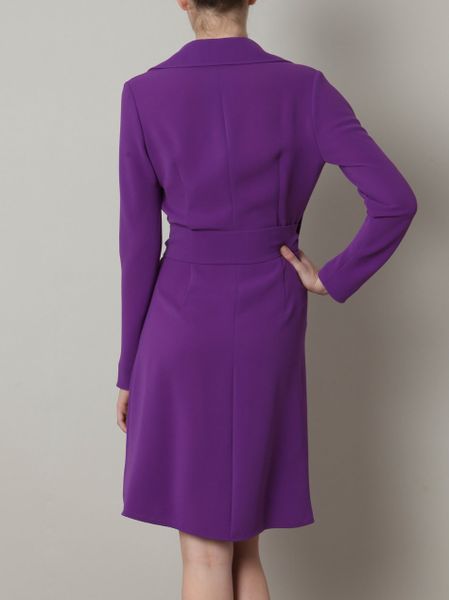 Max Mara Zenica Dress in Purple | Lyst