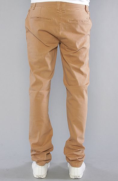 Obey The Juvee Work Chino Pants in Caramel in Beige for Men (caramel ...