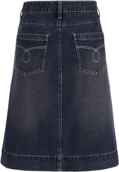 John Lewis Women Denim Skirt Indigo in Blue (denim) | Lyst