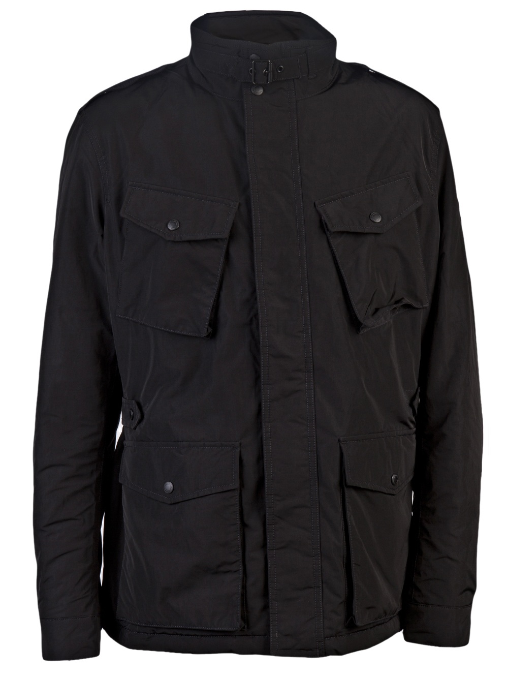 Woolrich Travel Jacket in Black for Men | Lyst