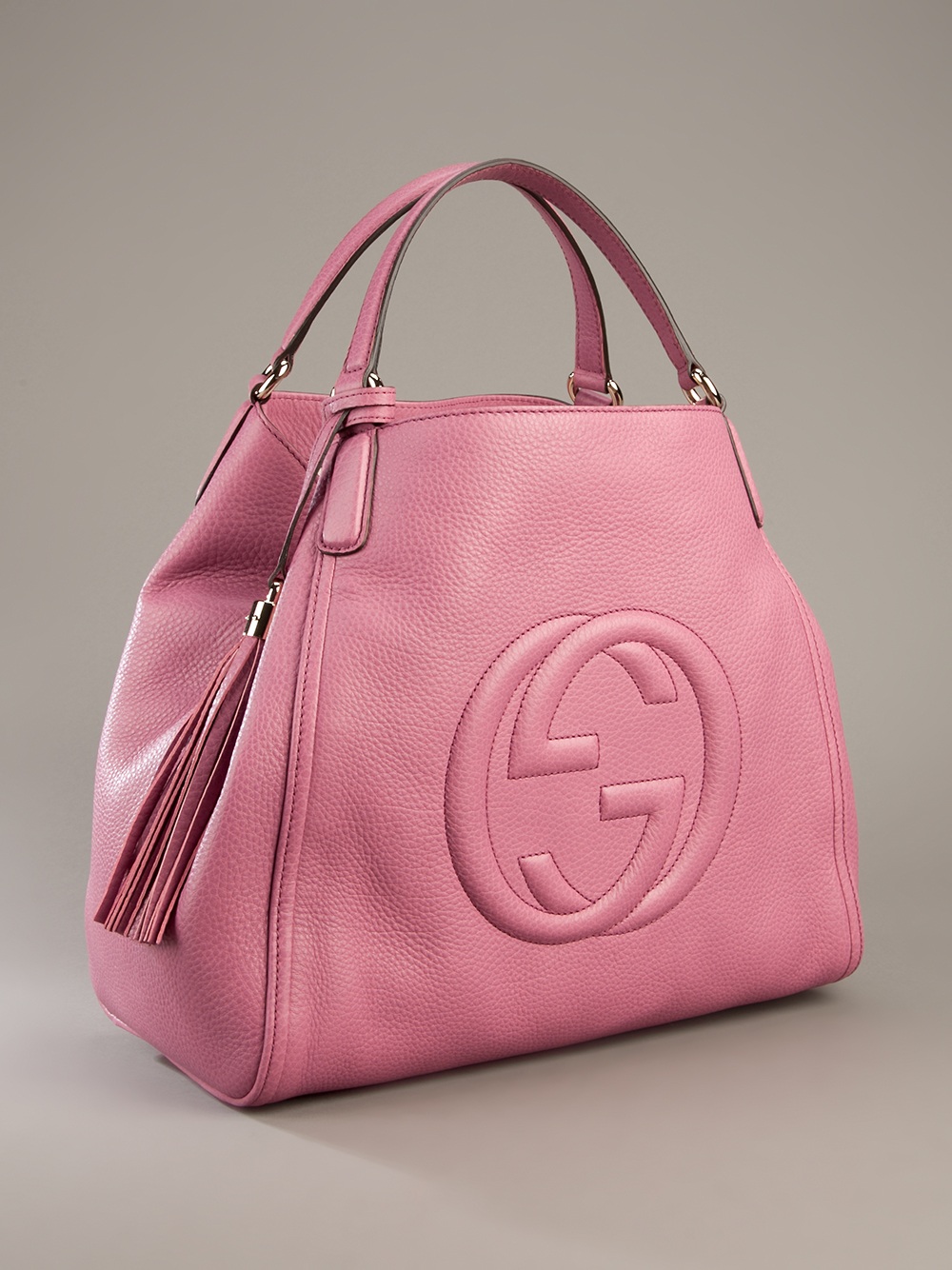 Gucci Soho Large Sized Bag in Pink - Lyst