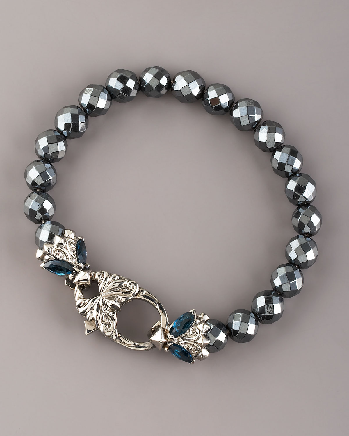 Lyst Stephen Webster Hemae Bead Bracelet In Gray Gallery