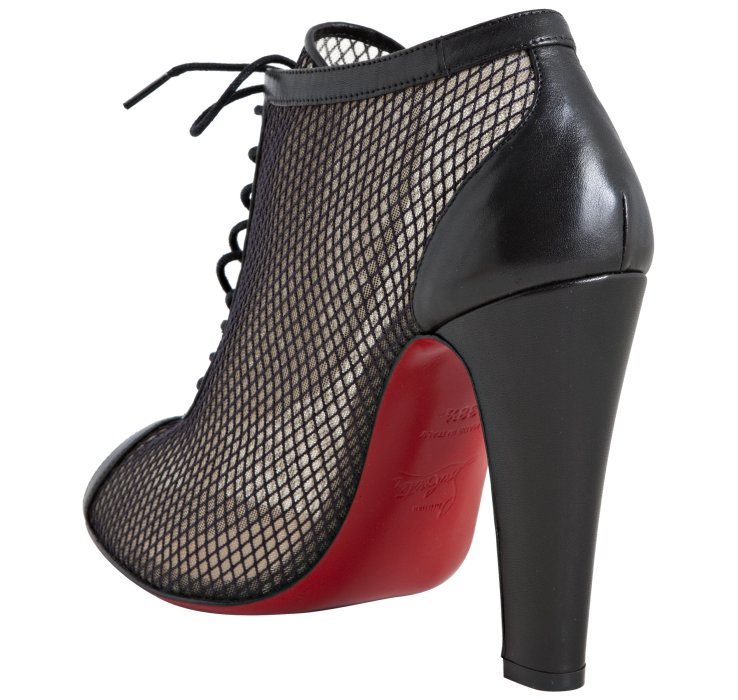 christian louboutin black booties