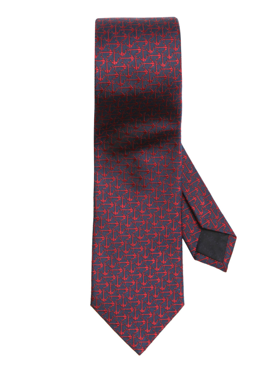 Gucci Anchor Tie in Blue for Men (navy) | Lyst