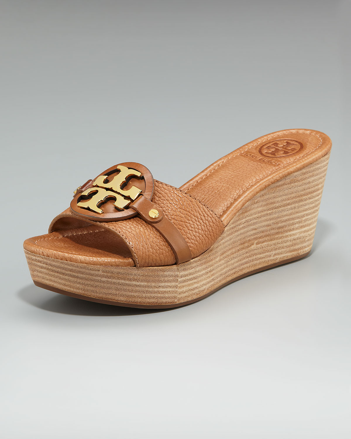 tory burch wedge slides