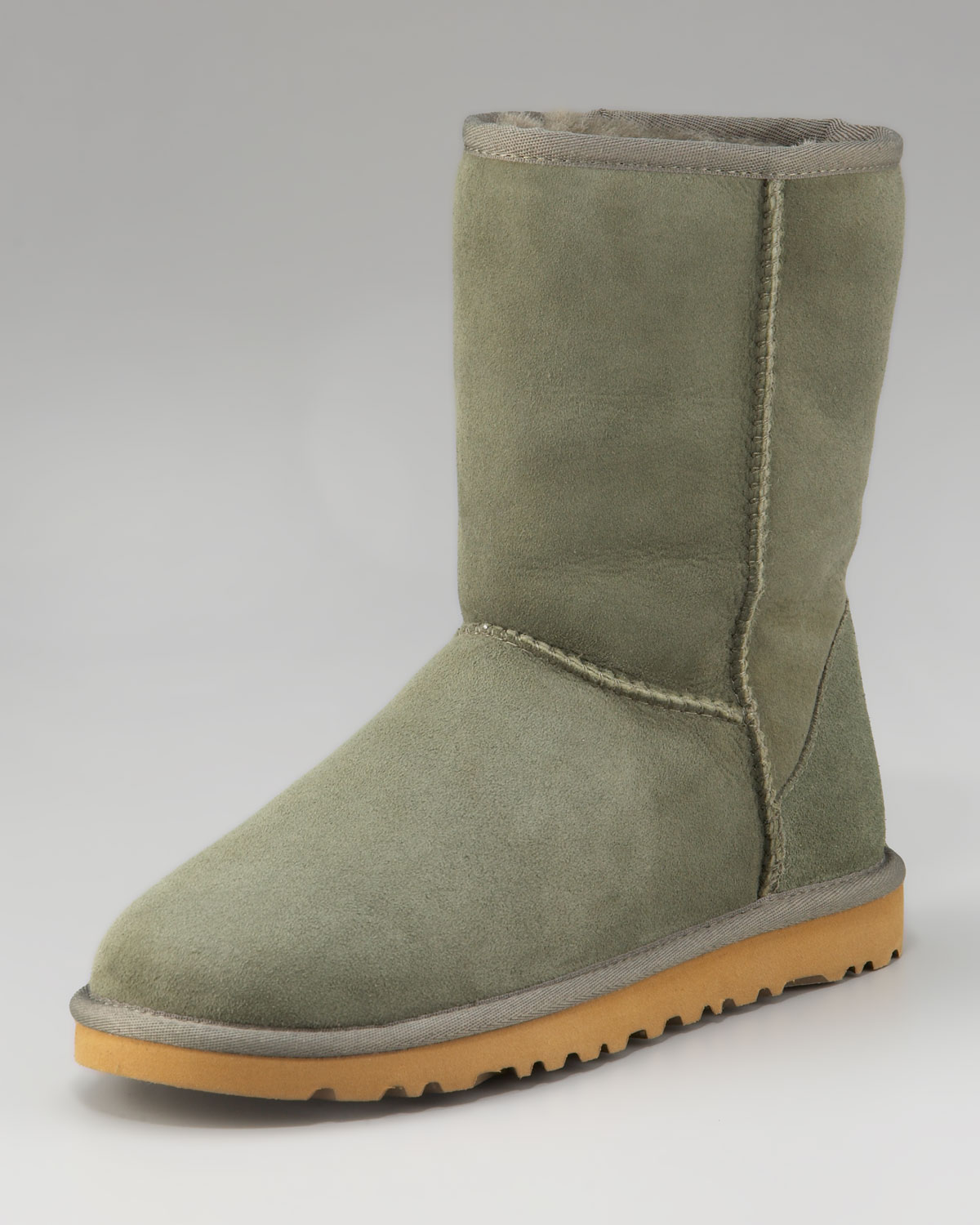 Lyst - UGG Classic Short Shearling Boot in Green