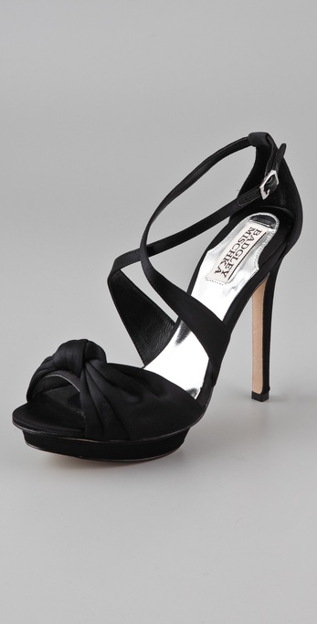 badgley mischka slide sandals