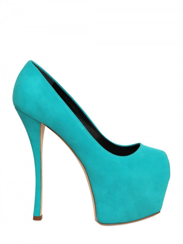 giuseppe blue heels