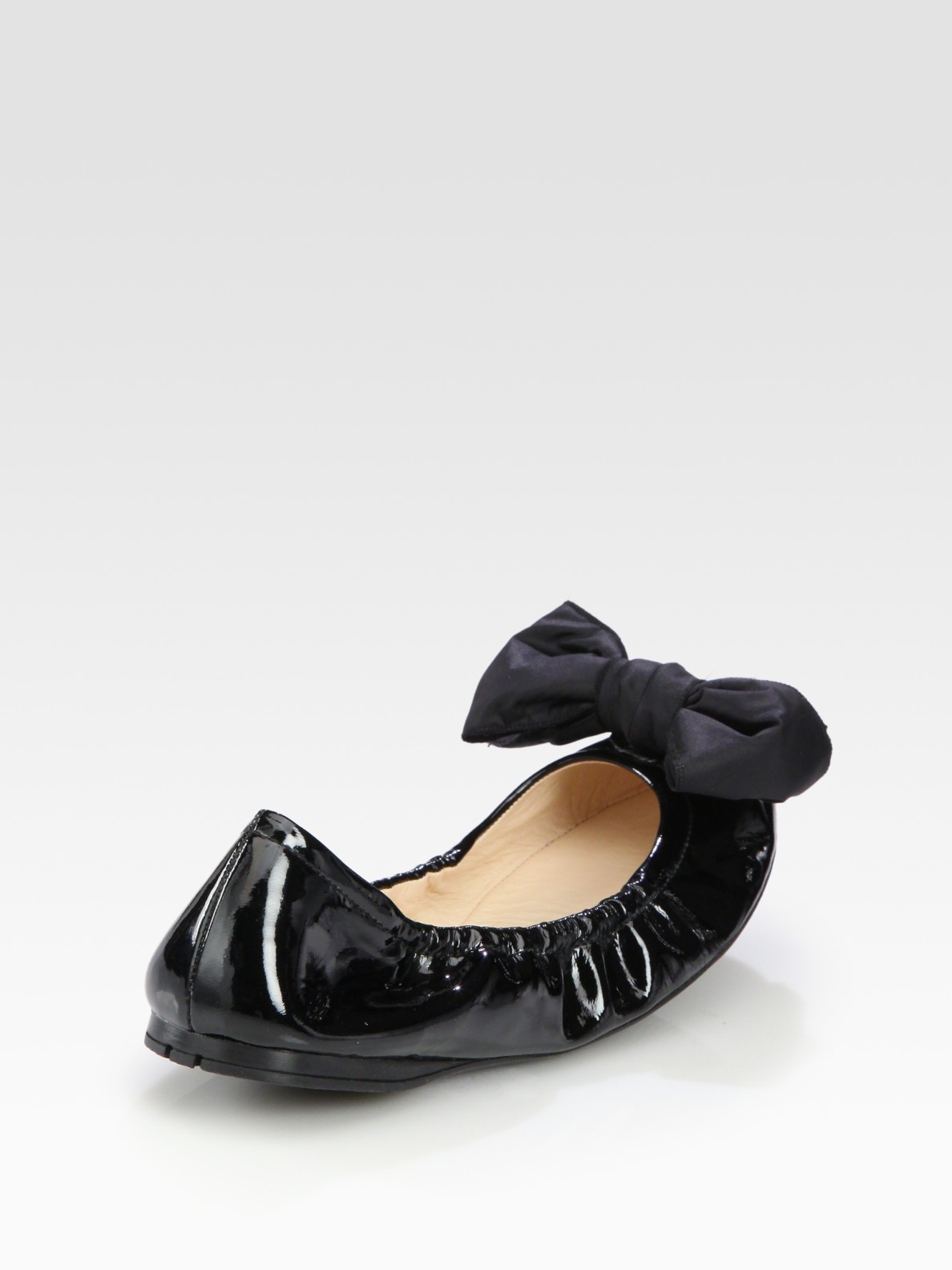 prada bow flats